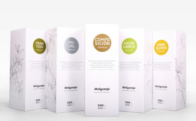 Melgarejo Premium特级初榨橄榄油包装设计